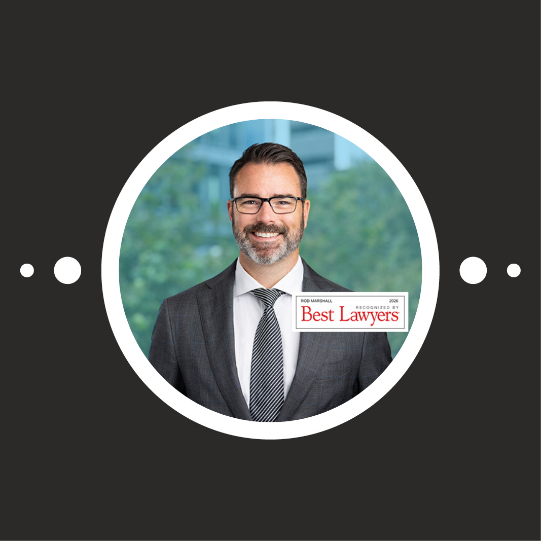 Rod Marshall - Best Lawyers 2026 in Labour and Employment Law category